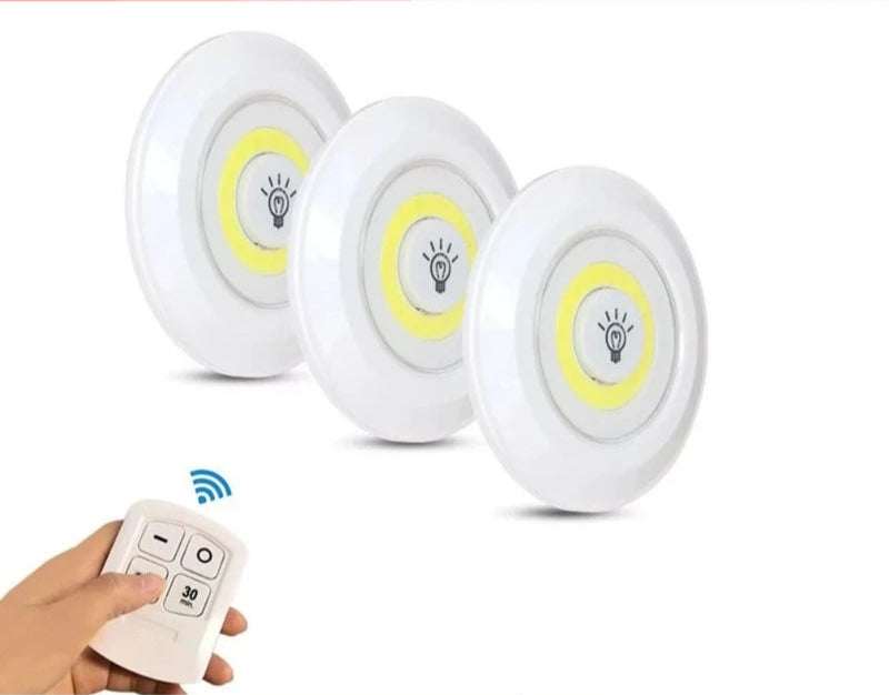 Lâmpadas LED Reguláveis com Controle Remoto