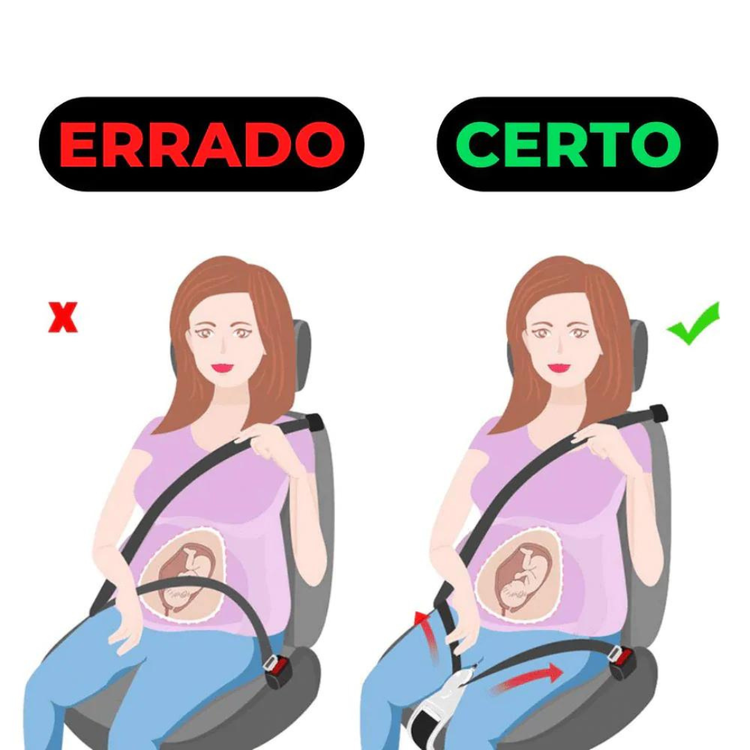 Adaptador de Cinto de Segurança Para Gestante